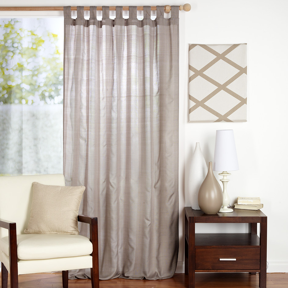 How To Make Tab Top Curtains Project