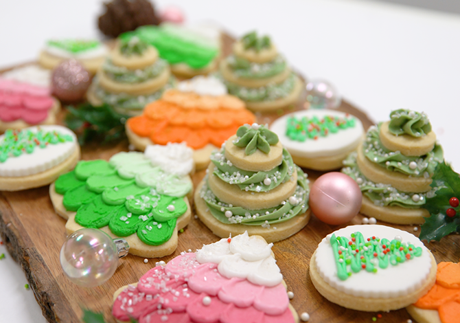 How to make these 3 festive Christmas cookies from one quick recipe