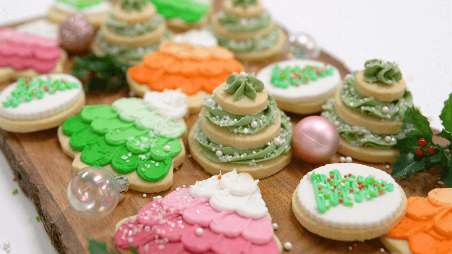How to make these 3 festive Christmas cookies from one quick recipe