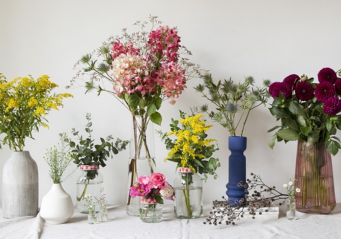 In bloom: 5 ways to decorate with fresh flowers