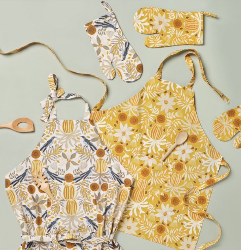 Jocelyn Proust Apron & Oven Mitts Project