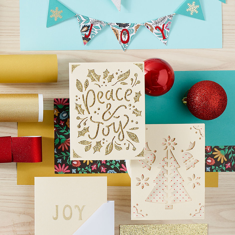 Joy Cards & Mini Bunting Project