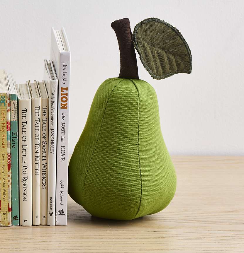 Kids Pear Bookend Project