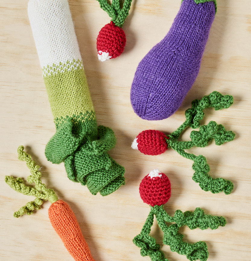 Knitted Veggies Project