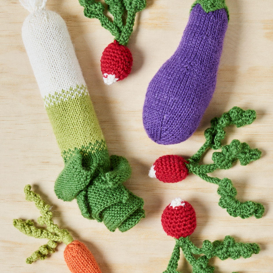 Knitted Veggies Project