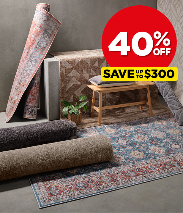 40% Off Rugs & Runners