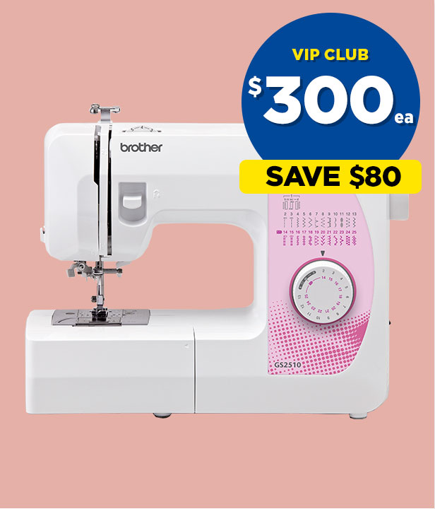 VIP CLUB $300 each Brother GS2510 Sewing Machine