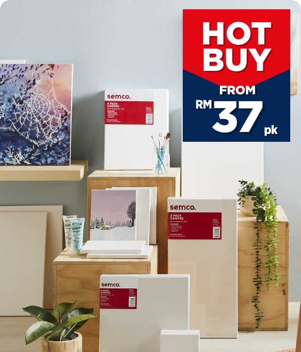 Hot Buy From RM37 Semco Value Canvas packs