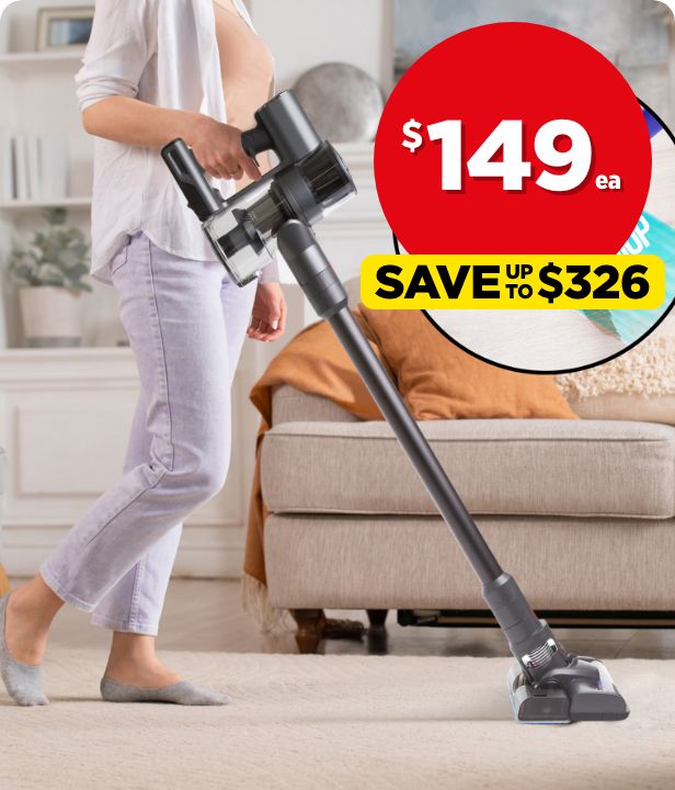 $149 each MYGENIE Wet Mop 2-in-1 Cordless Stick Vacuum