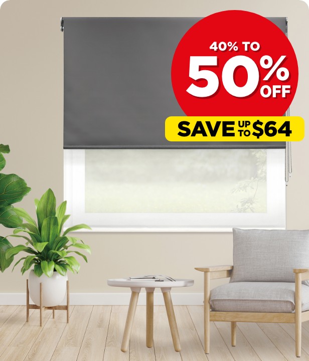40% To 50% Off All Windowshade Hudson Roller Blinds