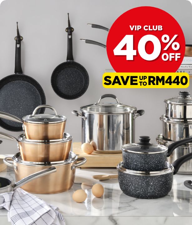VIP CLUB 40% Off All Cookware
