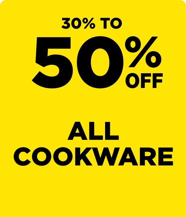 30% To 50% Off All Cookware