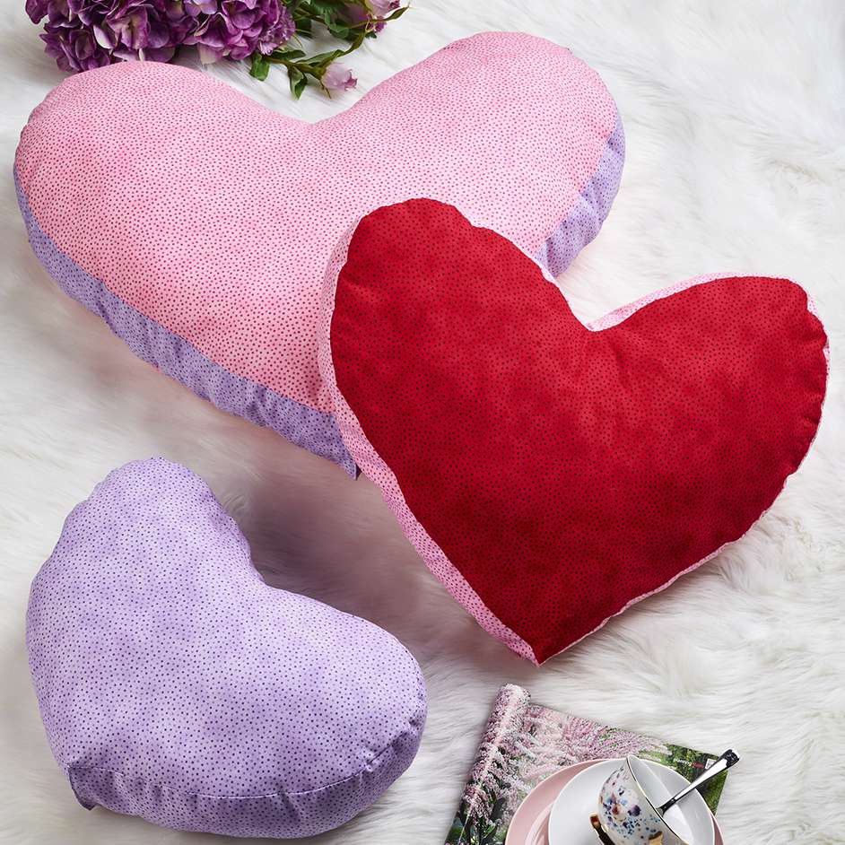 Love Heart Cushions Project