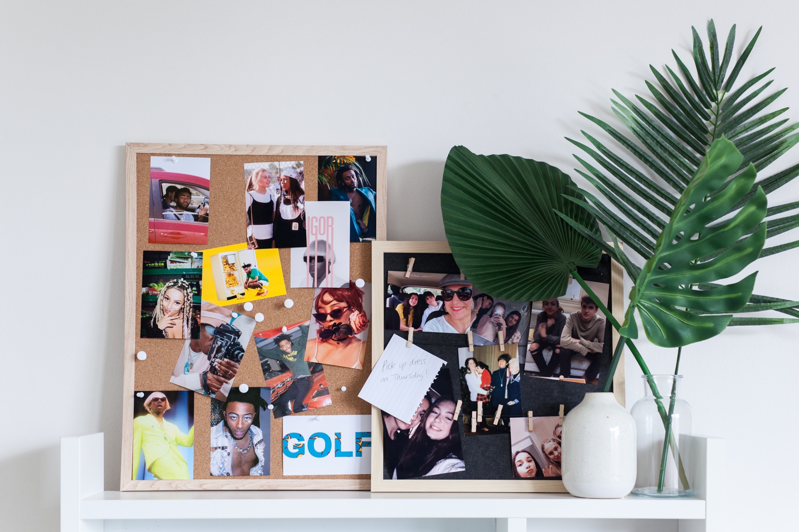Cork & Felt Boards To Display Pictures