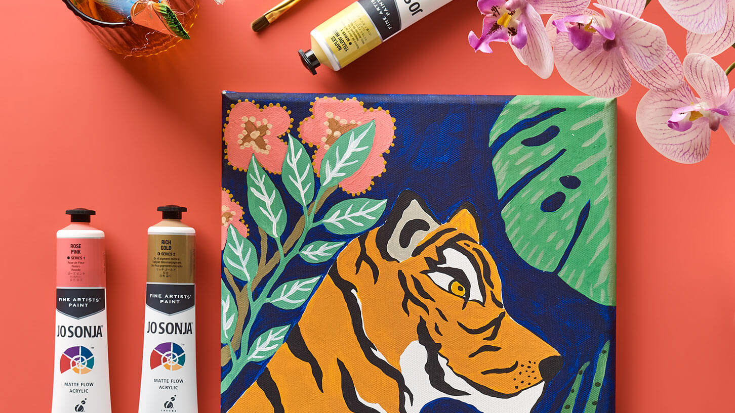 Tiger painting & designs