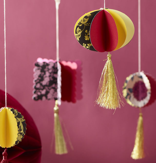 Lunar New Year Paper Lanterns Project