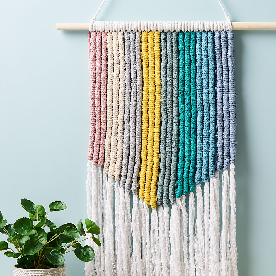 Macrame Rainbow Kids Wall Hanging Project | Spotlight New Zealand