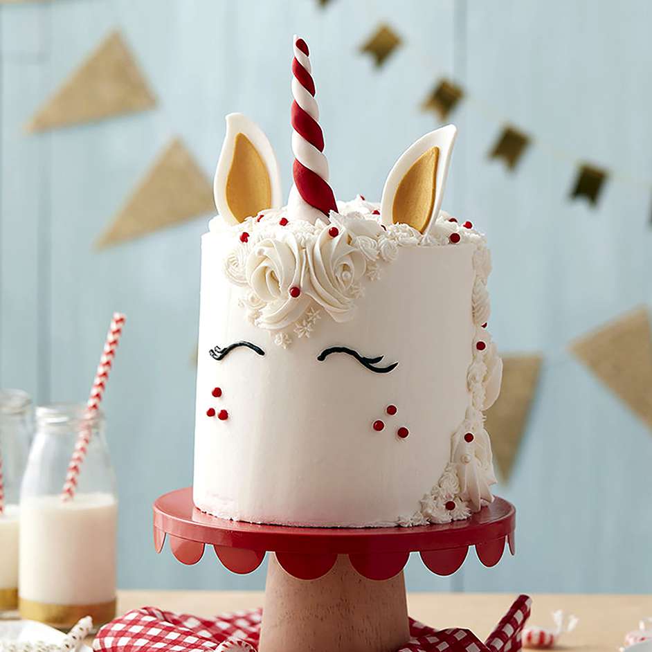 Magical Peppermint Unicorn Cake Project