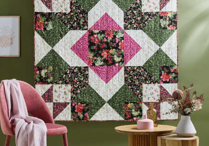 Everything You Need To Know To Make A Half Square Triangle Quilt