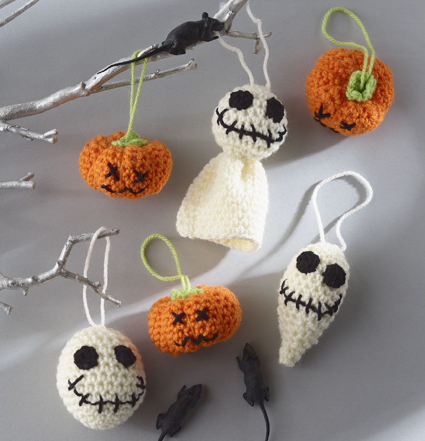 Marvel 8ply Crochet Halloween Ornaments Project