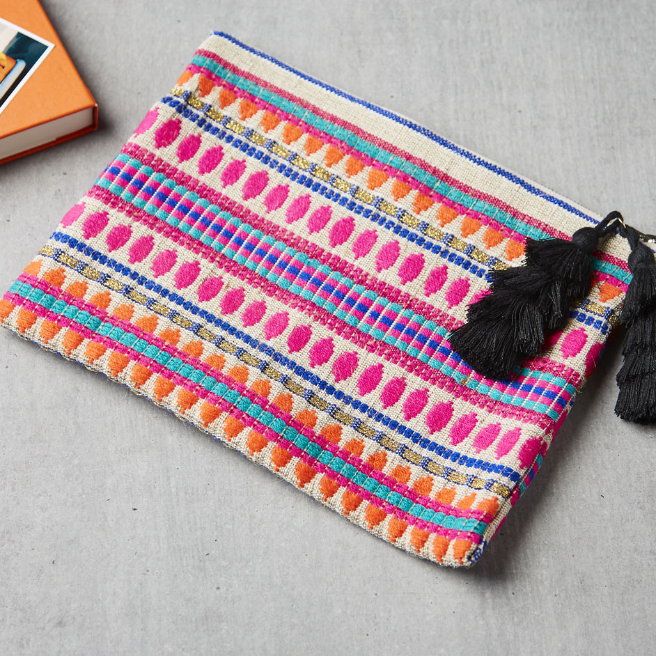 Mexican Poncho Bag Project