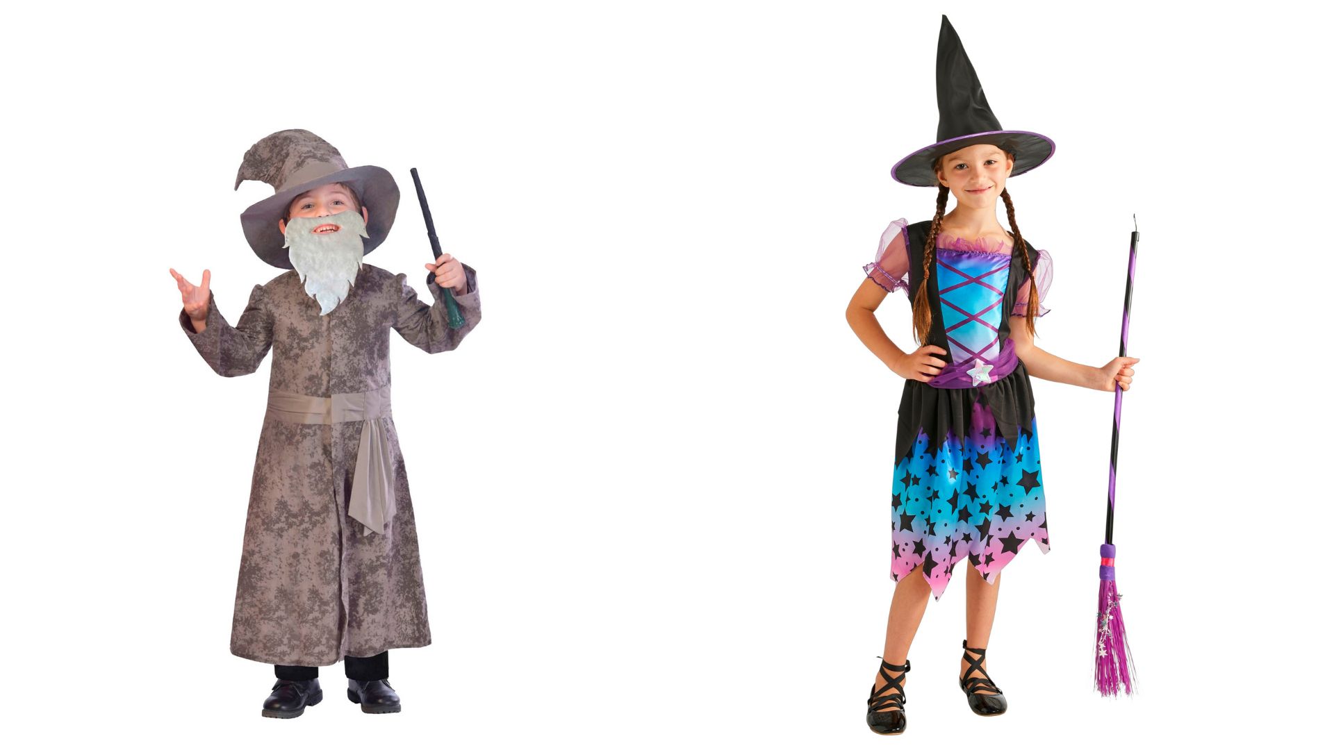 Witch & Wizard Costume for kids