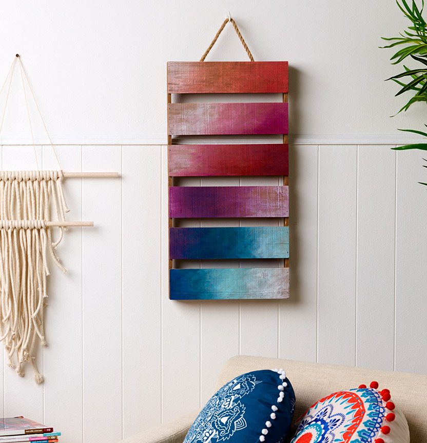 Painted Wooden Pallet Project