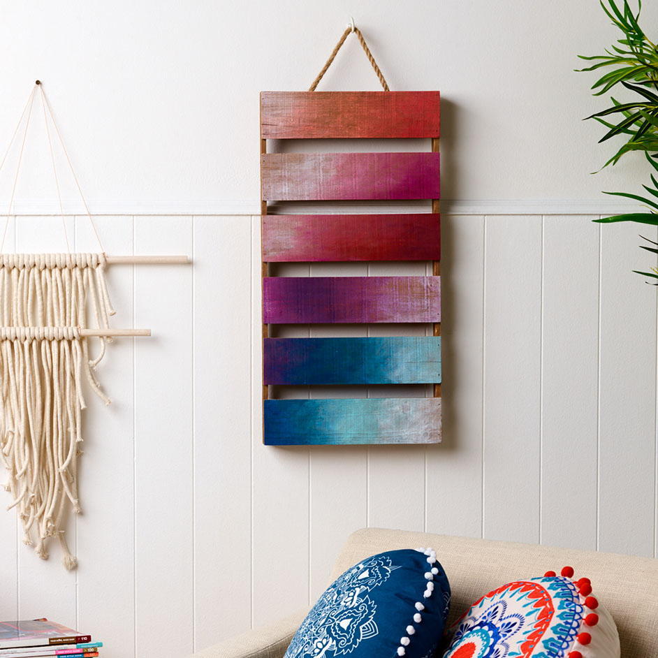 Painted Wooden Pallet Project