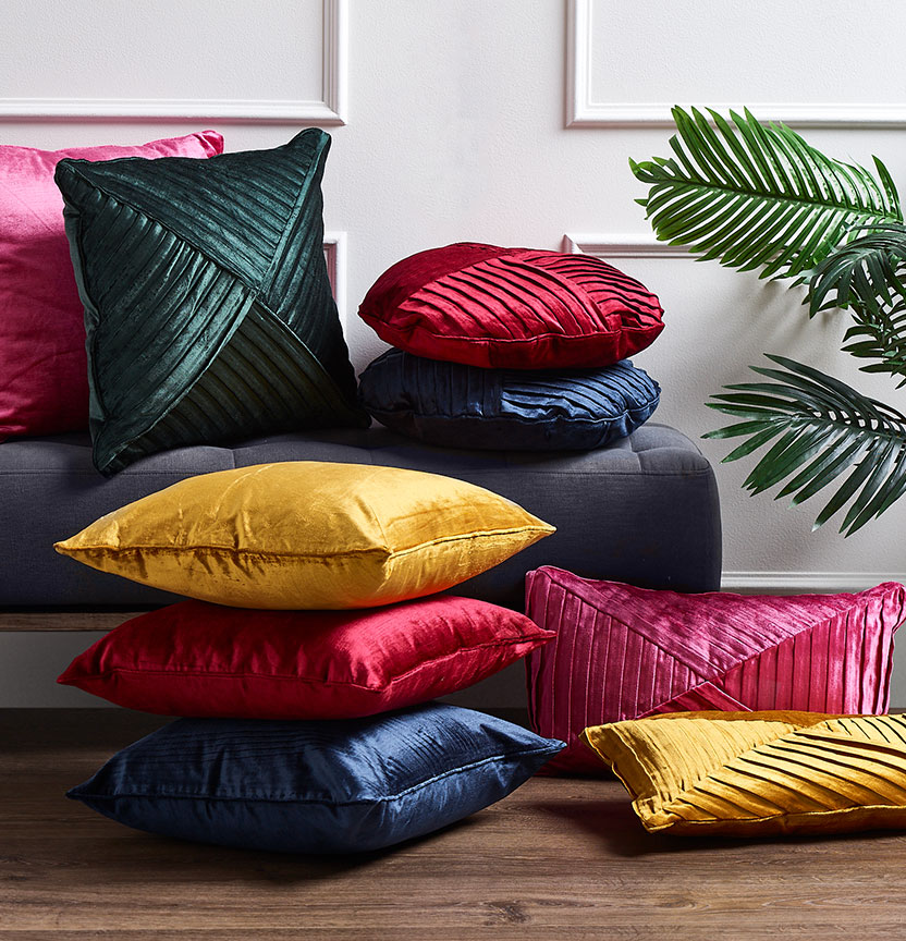Pleated Cushions Project