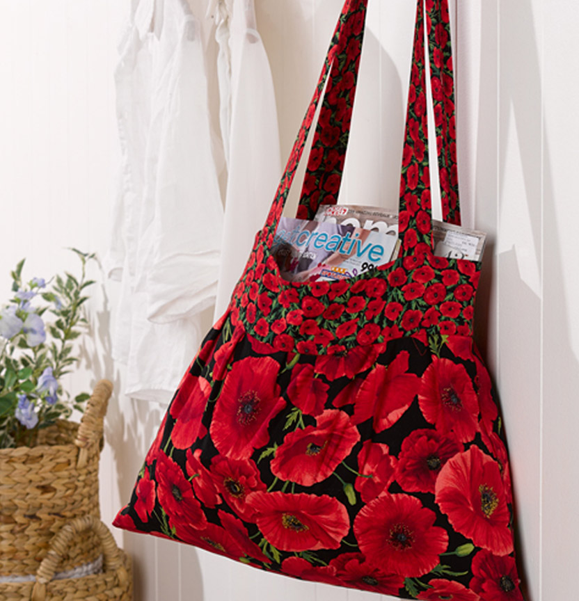 Poppy Tote Bag Project