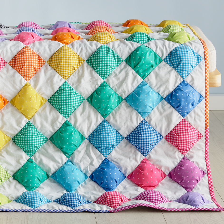 Prima Blender Puff Quilt Project
