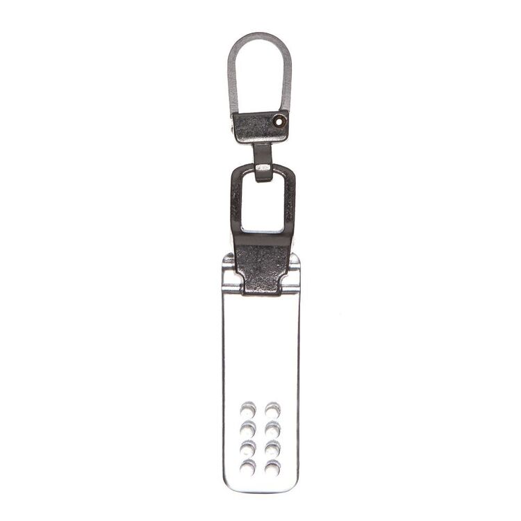 Rectangle Zip Puller Rectangle Design Zipper Puller Clear | Spotlight Australia