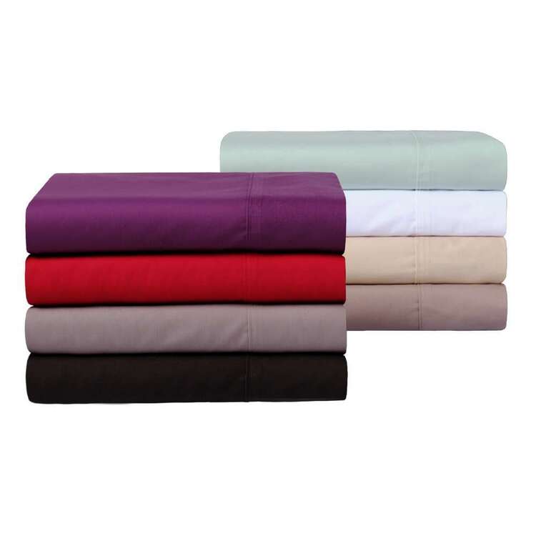 KOO 250 Thread Count Flat Sheet Chambray King