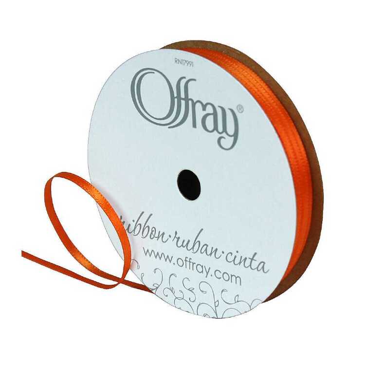 Offray Ribbon Colours Offray Double Face Satin Ribbon | Spotlight Australia
