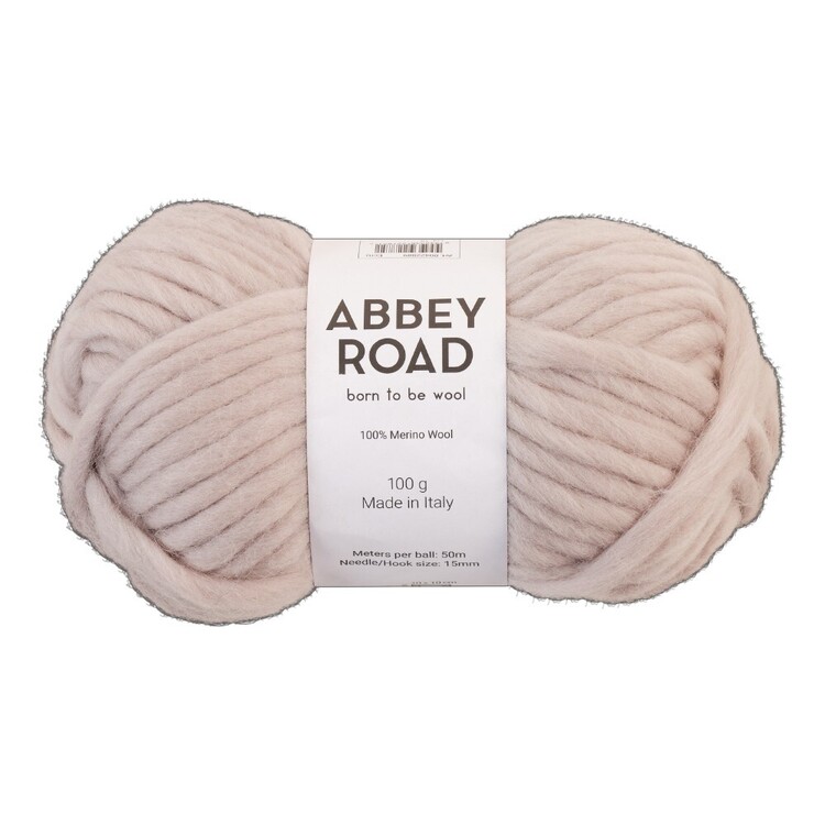 Abbey Road Born To Be Wool Yarn Ecru 100 g