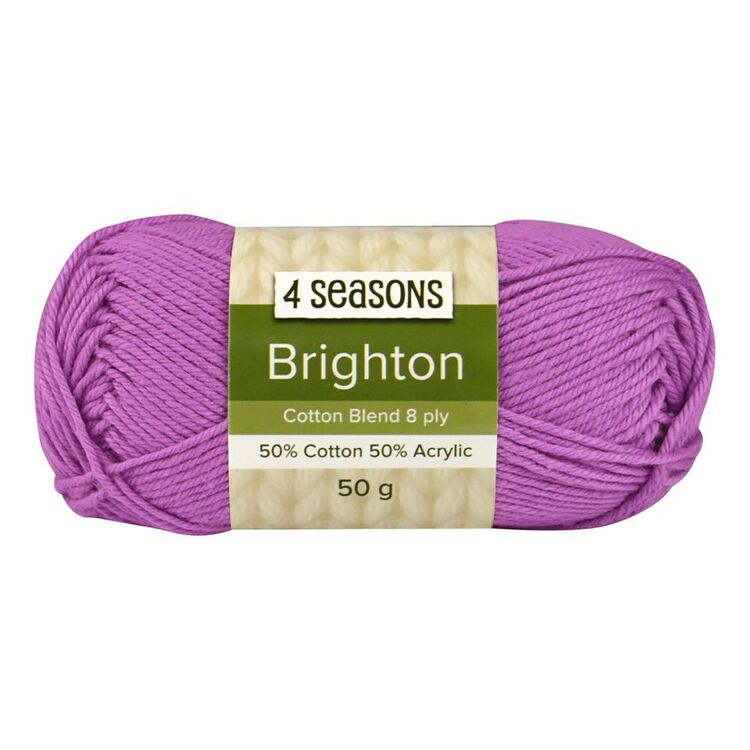 4 Seasons 8 Ply Brighton Cotton Blend 50g Yarn Iris