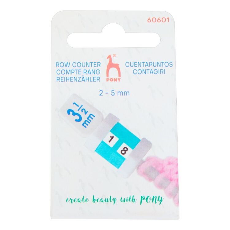 Pony Row Counter Multicoloured Jumbo