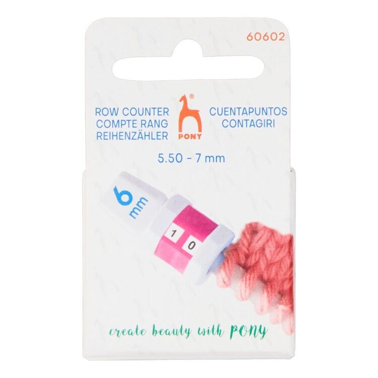 Pony Row Counter Multicoloured Jumbo