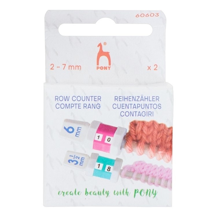 Pony Row Counter 2 Pack Multicoloured