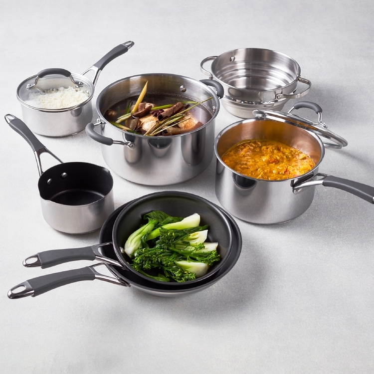 Raco Reliance 7 Piece Cookware Set Stainless Steel