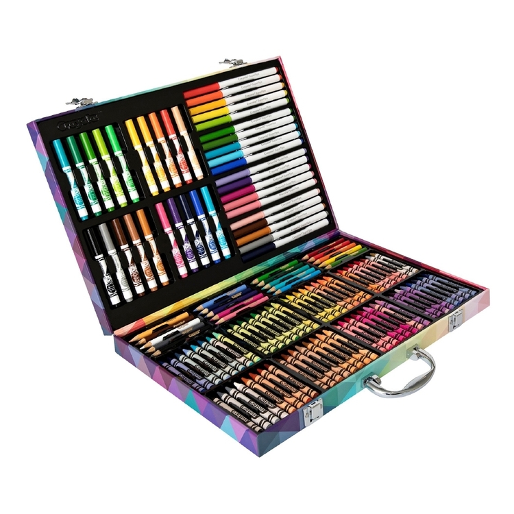CRAYOLA 04-0381-E-000 Inspiration Art Desk – über 100 Kunstteile Mit Schreibtisch, Marker, Stifte, Farben & Papier CRAYOLA 04-0381-E-000 Inspiration Art Desk – über 100 Kunstteile Mit Schreibtisch, Marker, Stifte, Farben & Papier