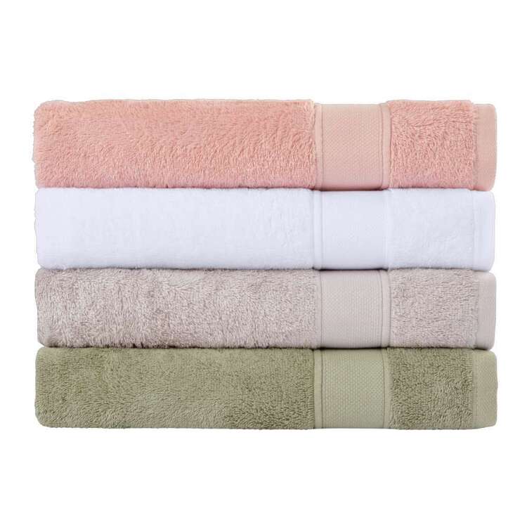 KOO Bamboo Cotton Towel Collection Clay