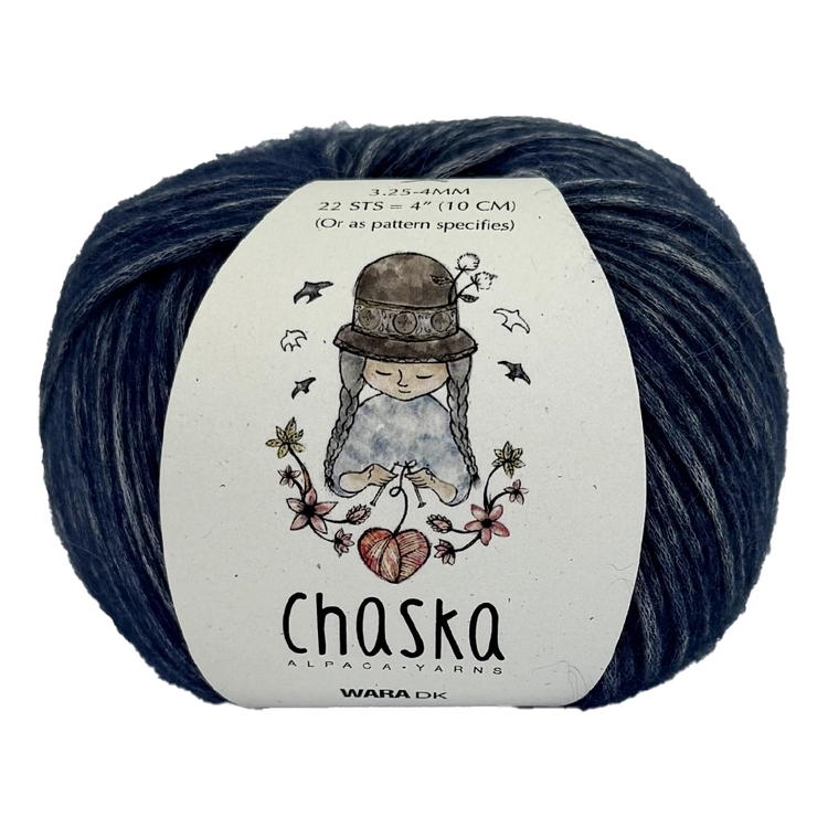 Chaska Patterns Chaska 8 Ply Wara 50g Yarn Denim | Spotlight New Zealand