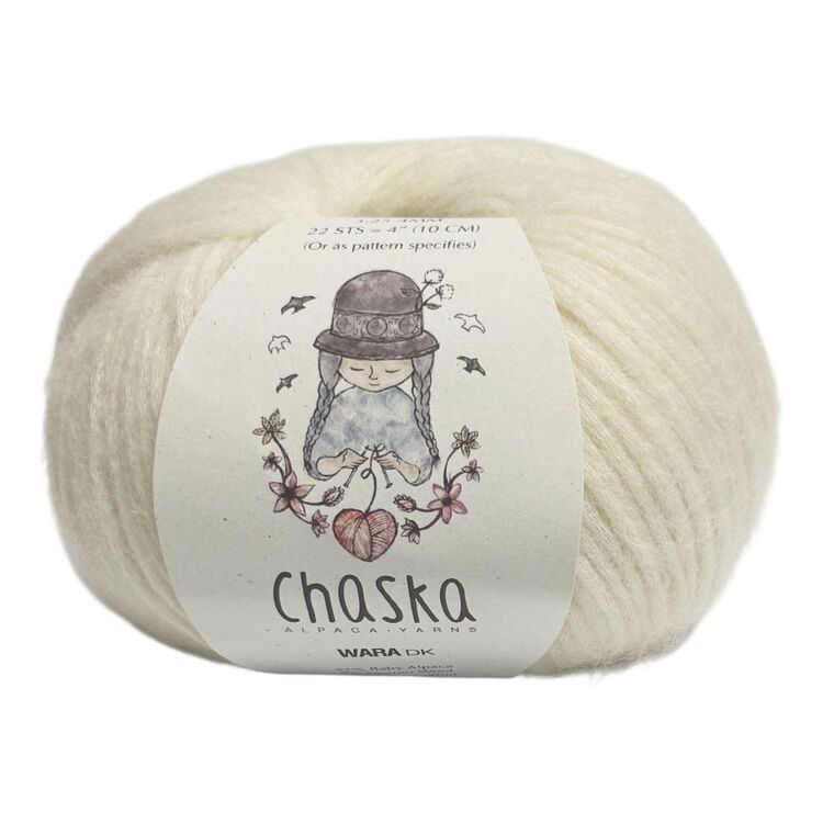 Chaska Patterns Chaska 8 Ply Wara 50g Yarn Natural 616 | Spotlight New Zealand