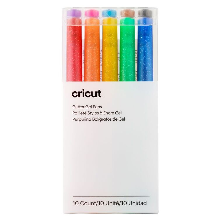 Cricut Glitter Gel Pens 10 Pack Rainbow1