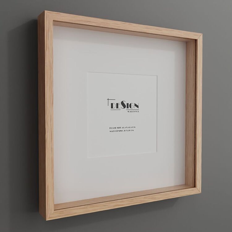 Modern Box Frame Stein Design Shadow Box Frame Natural | Spotlight New Zealand