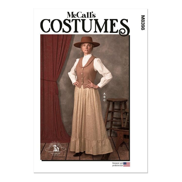 McCall's M8398 Misses' Costumes Pattern