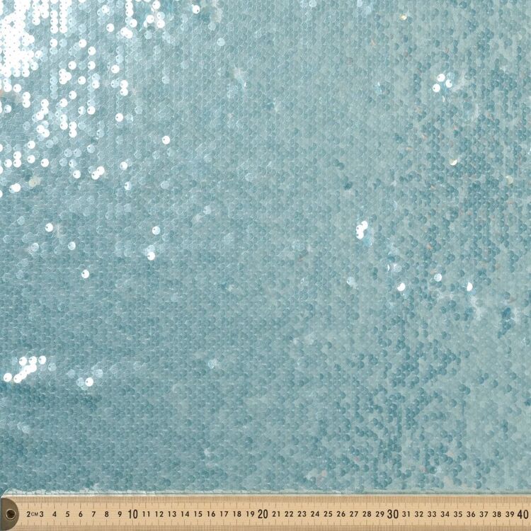 Ice 130 cm Sequin Fabric Silver - Main Image