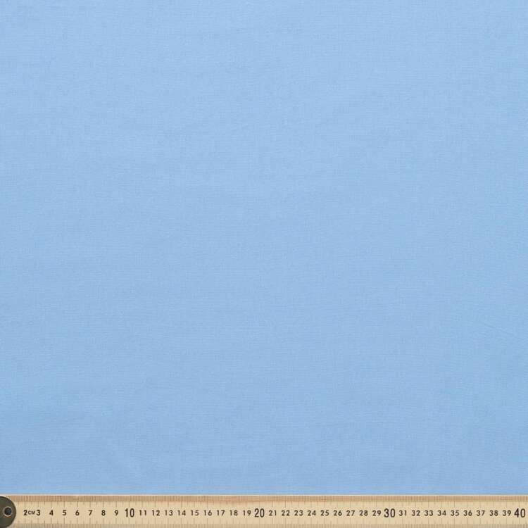 Plain 148 cm Cotton Spandex Fabric Blue | Spotlight New Zealand