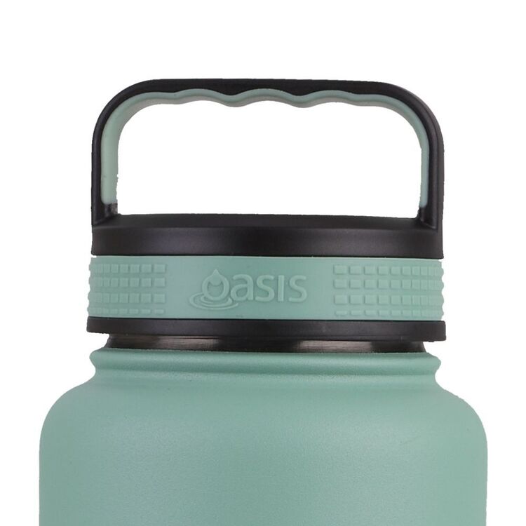 Oasis 1.2 L Stainless Steel Insulated Titan Dark Bottle Sage Green 1.2 L